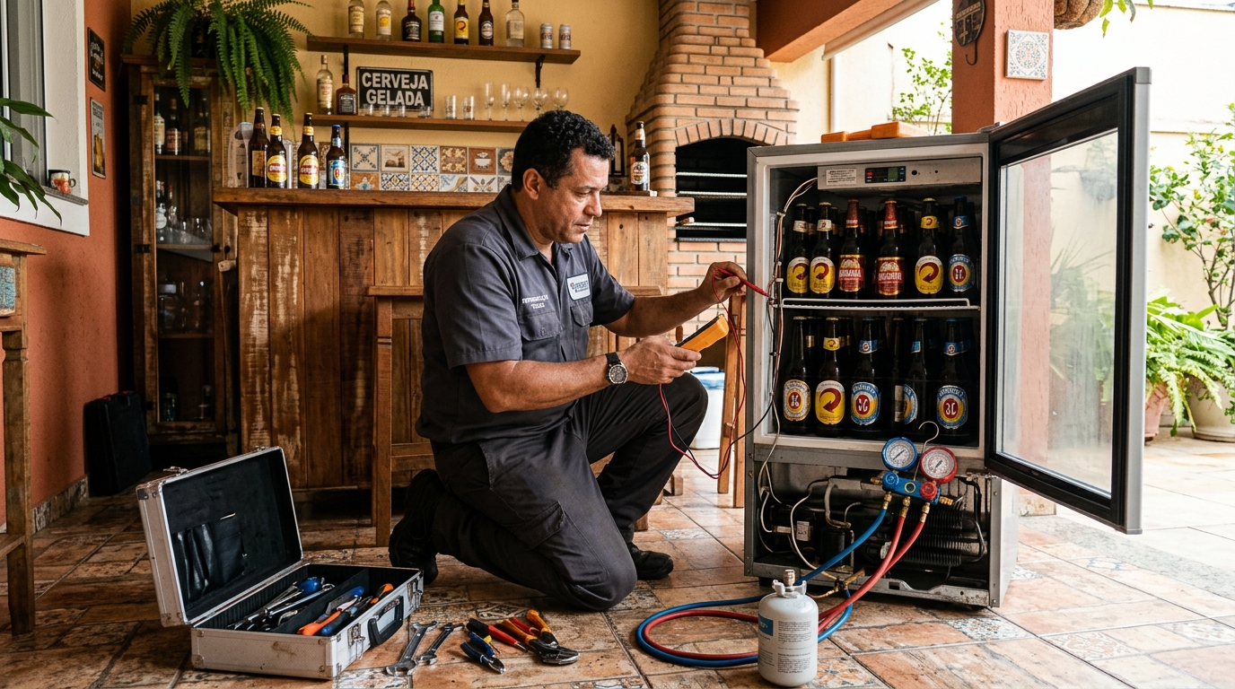 Assistência para Cervejeira Comercial em Cabo Frio‑RJ